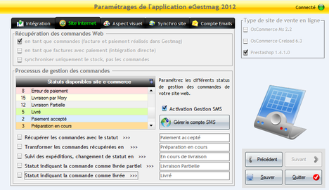 eGestmag, passerelle entre Gestmag et PrestaShop