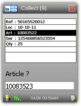 logiciel de saisie portable