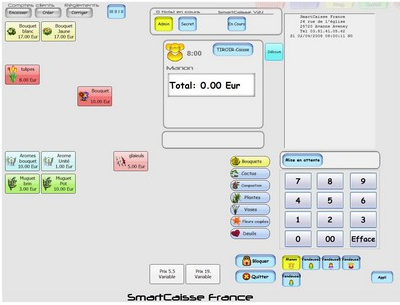 SmartCaisse, le logiciel de caisse polyvalent fonctionnant maintenant sur tablettes ipad et samsung! -- 16/10/12