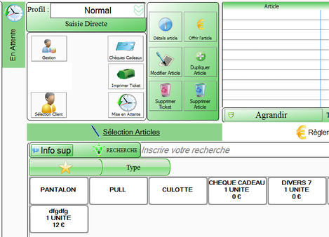 logiciel de caisse DGSYS