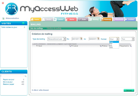 myAccessWeb : mailing