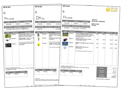 EBP Point de Vente : les factures