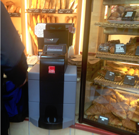 caisse automatise en boulangerie