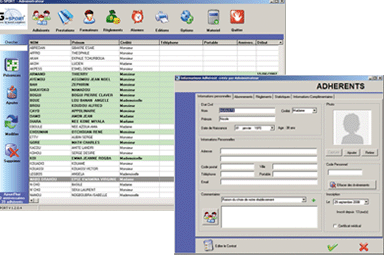 G-Sport, logiciel de gestion de salle de sport