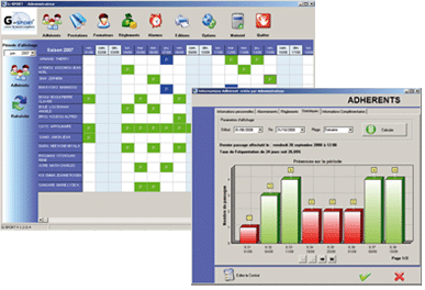 G-Sport, logiciel de gestion de salle de sport