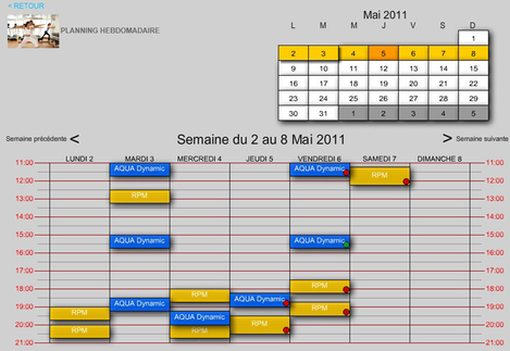 le planning web