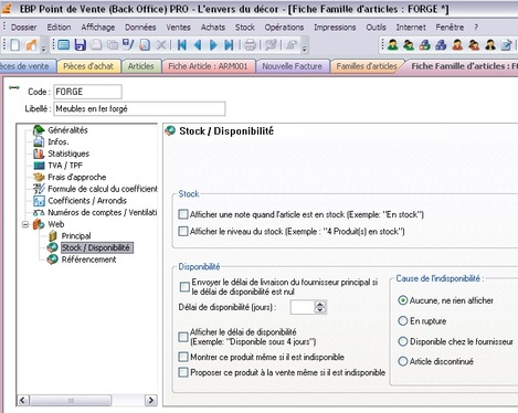 EBP Point de Vente (v13) : Meilleure communication avec le site web marchand (28) -- 06/06/18