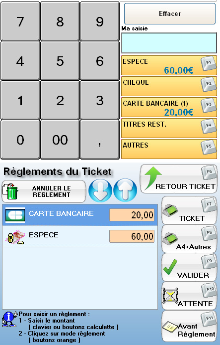 A2GI-Caisse * : encaissement rapide d'une vente (3) -- 09/09/14