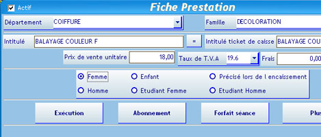 Fiche de prestation