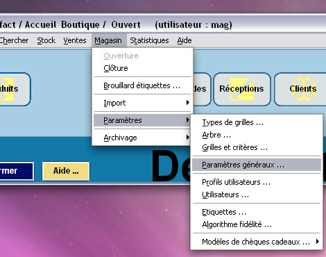 Artifact * : Les menus droulants du back-office (5) -- 12/03/08