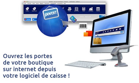 Logiciel de caisse Artifact intgrant un site web d'e-commerce complet