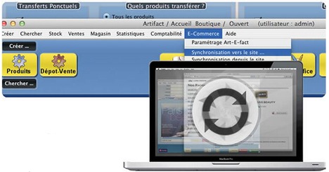 Synchronisation du logiciel de caisse Artifact avec un site web d'e-commerce