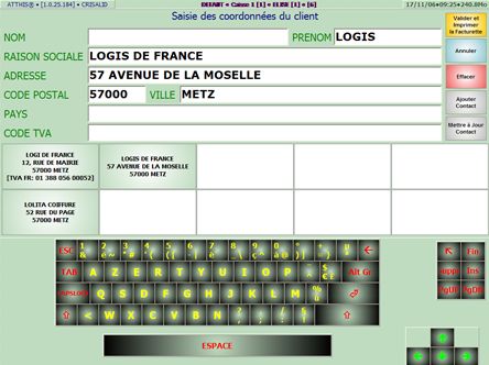 Atthis : Facture - Compte client - Statistiques - Bar (12) -- 17/11/06