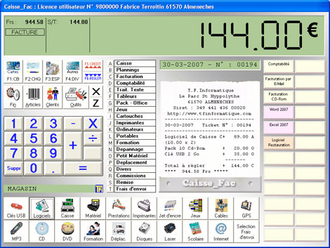 Caisse_Fac * -- 11/03/08