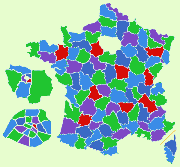 Carte de France