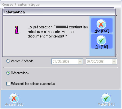 rapprovisionnement sur commande client avec Firstmag *