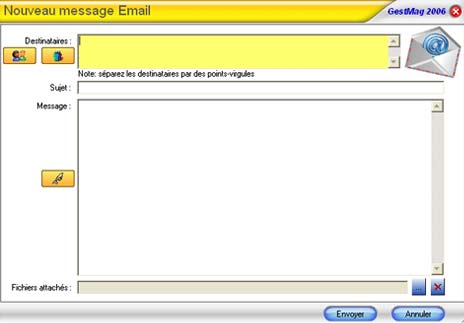 gestmag multi-sites : envoi d'email