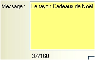 logiciel de caisse gestmag 2005 : la rdaction du message