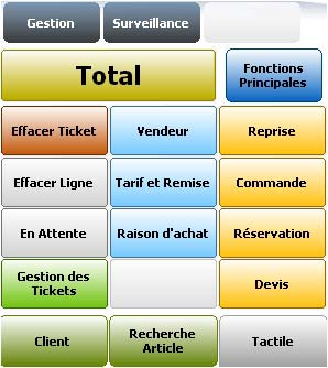 GlobalPos: L'cran de caisse tactile - Les fonctions de vente - L'encaissement (15) -- 10/03/12