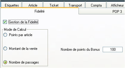 logiciel de caisse gosshop : les cartes de fidélité