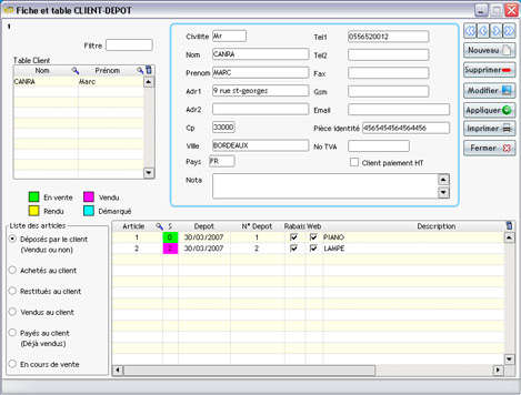 Fiche client de Gotroc