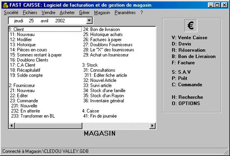 Fastcaisse * -- 03/03/08