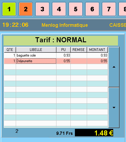 Les ventes en attente dans MenCom