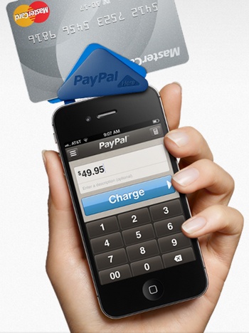 PayPal Here avec iPhone et lecteur de carte de crdit