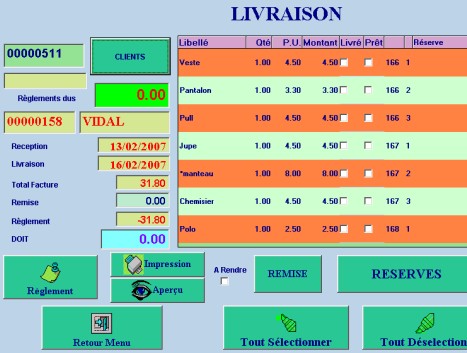 Pressing Plus : Rserves - Rseau - Multimagasins - Cartes Accor CleanWay - Droits d'accs (2) -- 19/02/07