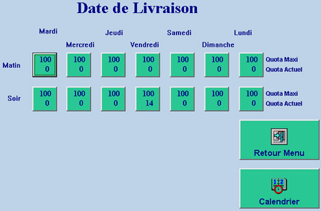 Pressing Plus : Gestion de la date de livraison prvue