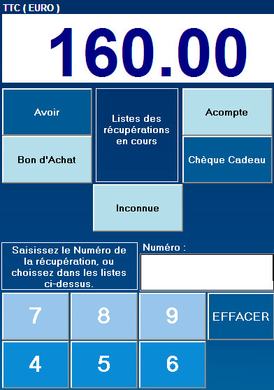 Quoram : Rcupration d'un bon d'achat - Saisie d'un article en caisse - Ticket de caisse - Accs aux ditions de caisse (8) -- 21/04/07