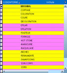 Arte Beaut, spcialis dans les mtiers de la beaut: Prestations et familles de prestations - Calcul des frais d'une prestation - Type de client affect  une prestation (2) -- 04/11/07