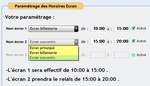Gestmag 2013 : multiécran et changement automatique de contenu et de configuration d'écran en fonction de l'heure ! -- 26/03/13