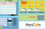 MenCom, adapté à la boulangerie-pâtisserie : Pavé tactile de l'écran de caisse- Processus d'encaissement - Articles vendus à la pesée -- 01/08/12