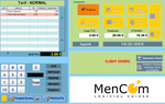 MenCom, adapt  la boulangerie-ptisserie: Pav tactile de l'cran de caisse- Processus d'encaissement - Articles vendus  la pese -- 01/08/12