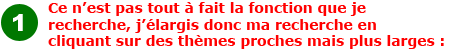 remonter dans les fonctions