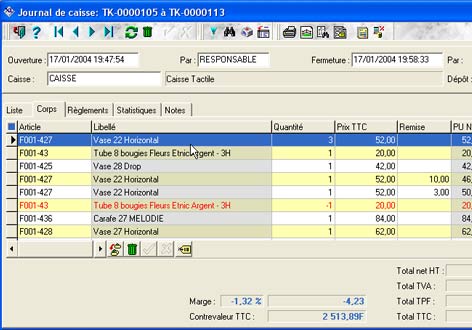 logiciel de caisse xl pos